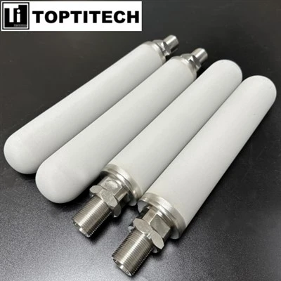 0 Diffuseur d'ozone poreux en poudre d'acier inoxydable fritté .45um