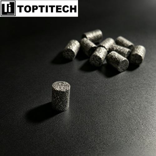 Disques Getter En Titane Poreux Pour Tube De Faisceau D'accélérateur De Particules
