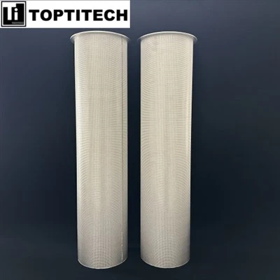 Filtre à ions de fer à maille poreuse SS316L de 0,5 à 1 μm